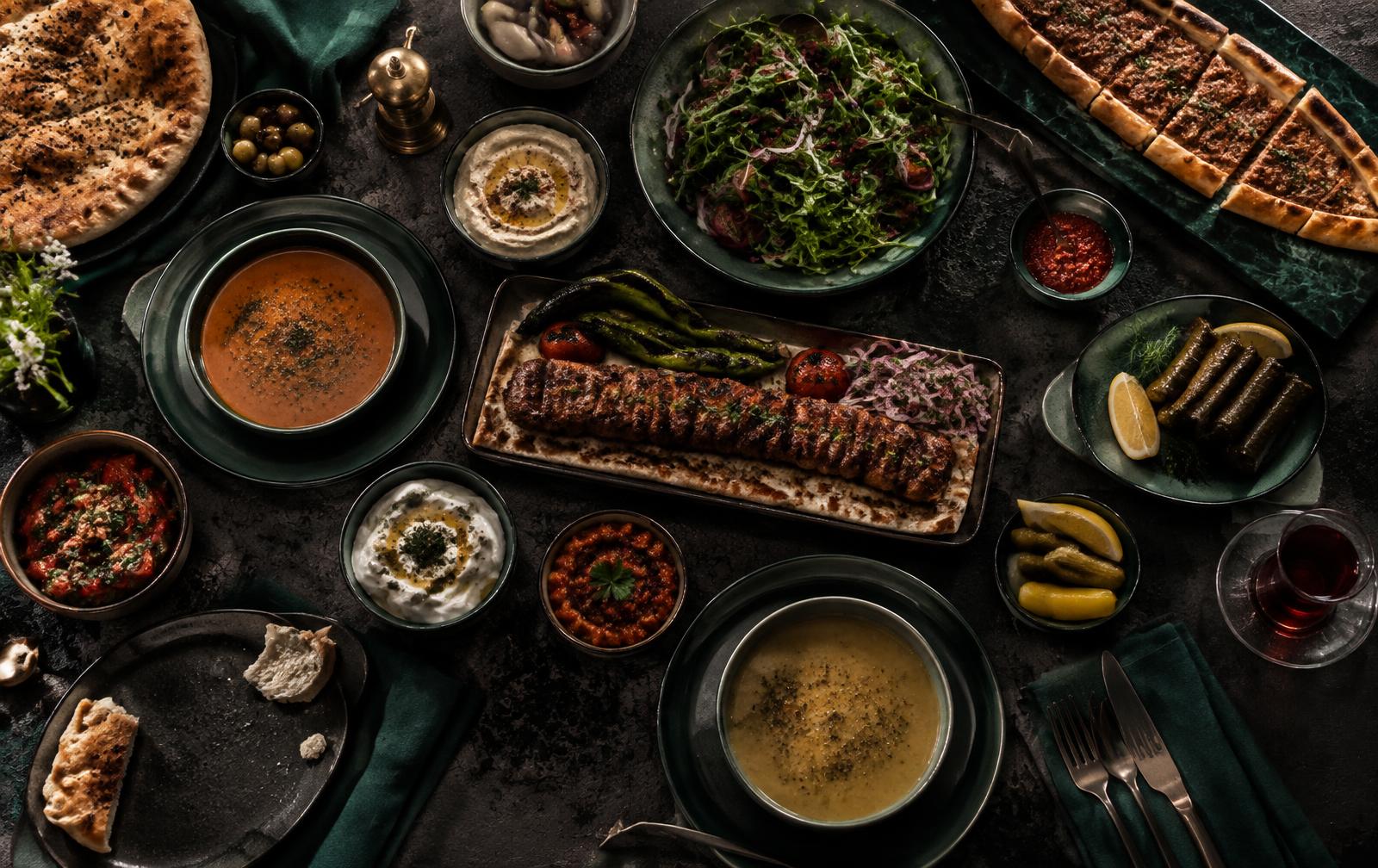 Kazancı'nın zengin sofrası